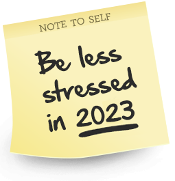 FAQ. Feel Less Stressed